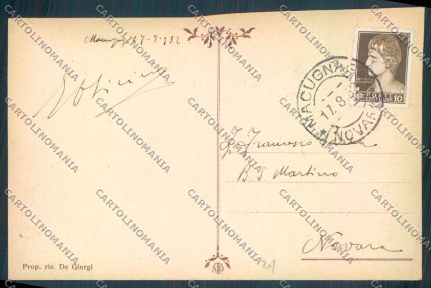 Verbania Macugnaga Monte Rosa cartolina ZQ7644 – retro