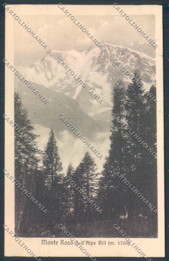 Verbania Macugnaga Monte Rosa cartolina ZQ7649 – fronte