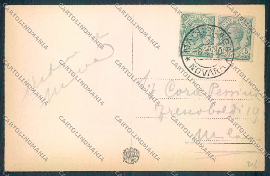 Verbania Macugnaga cartolina ZQ7655 – retro