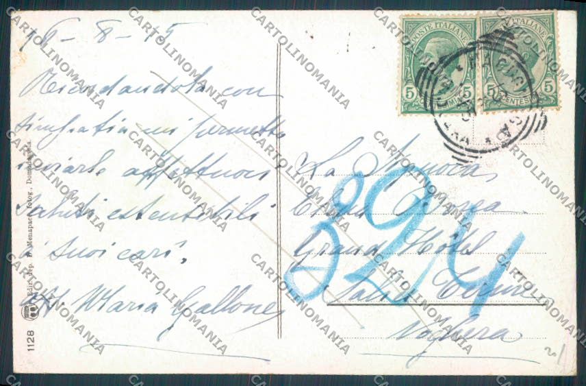 Verbania Macugnaga Monte Rosa cartolina ZQ7657 – retro
