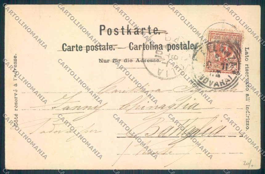 Verbania Macugnaga Monte Rosa cartolina ZQ7664 – retro
