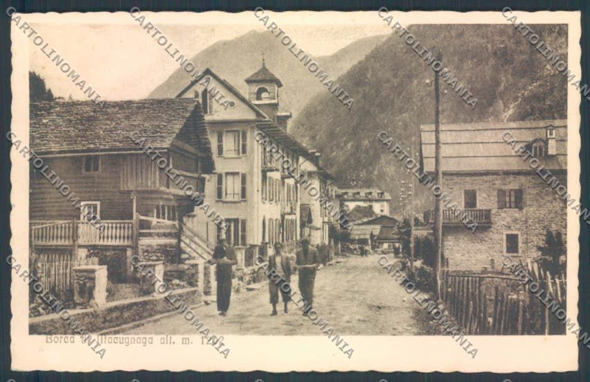 Verbania Macugnaga cartolina ZQ7675 – fronte