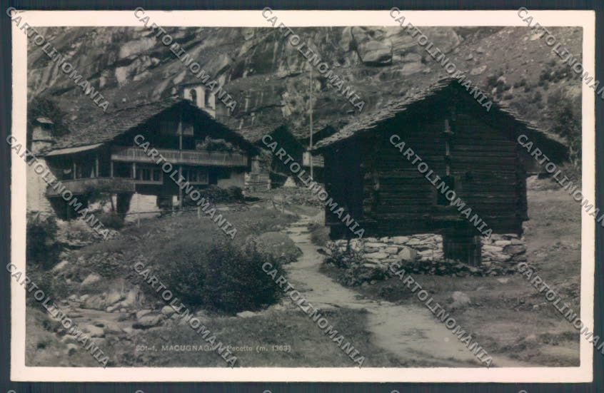 Verbania Macugnaga Foto cartolina ZQ7695 – fronte