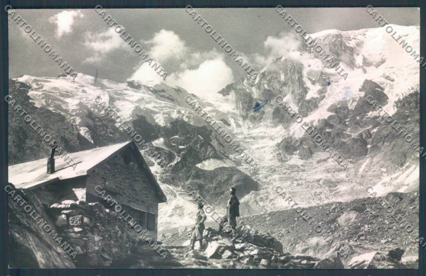 Verbania Macugnaga Monte Rosa Rifugio Foto cartolina ZQ7696 – fronte