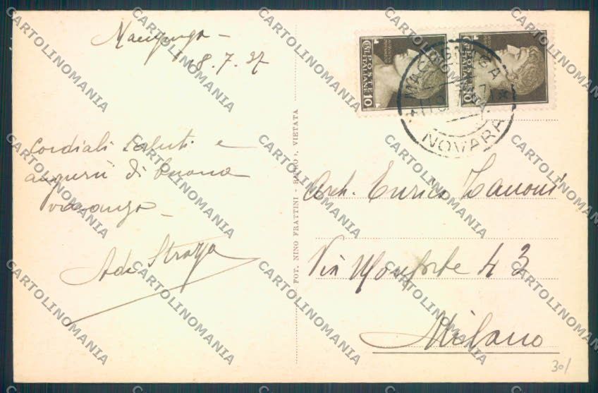 Verbania Macugnaga Monte Rosa cartolina ZQ7719 – retro