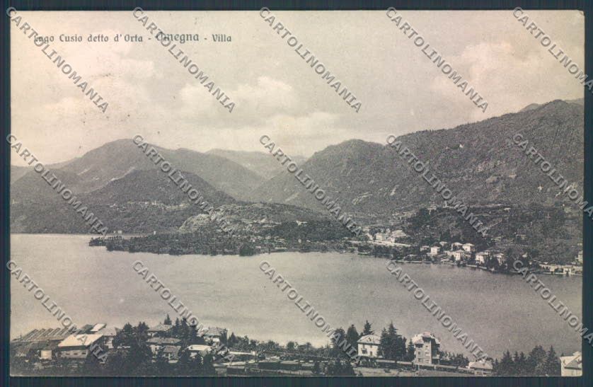 Verbania Omegna cartolina ZQ7726 – fronte