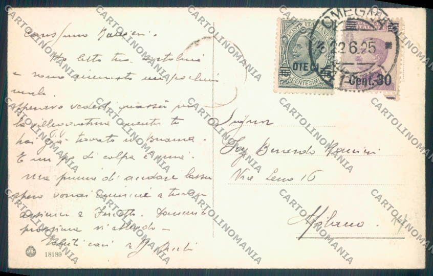 Verbania Omegna cartolina ZQ7728 – retro