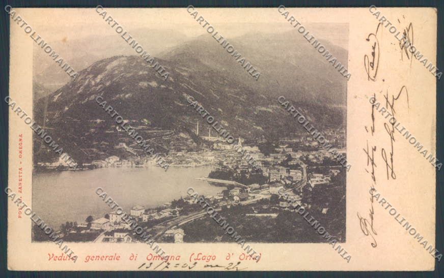 Verbania Omegna cartolina ZQ7731 – fronte