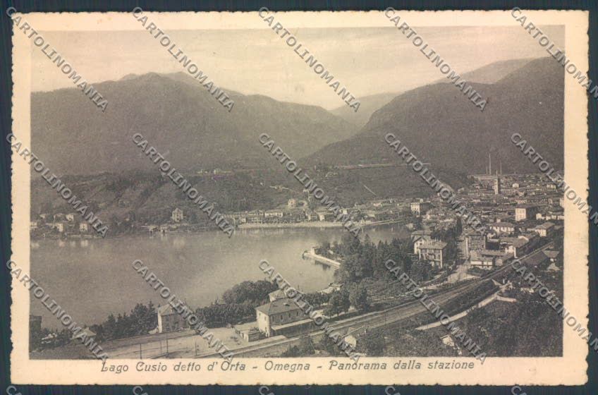 Verbania Omegna PIEGHINA cartolina ZQ7732 – fronte