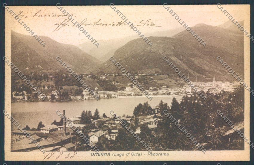Verbania Omegna cartolina ZQ7733 – fronte