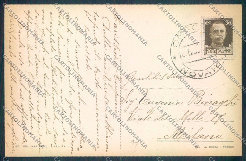 Verbania Omegna cartolina ZQ7733 – retro