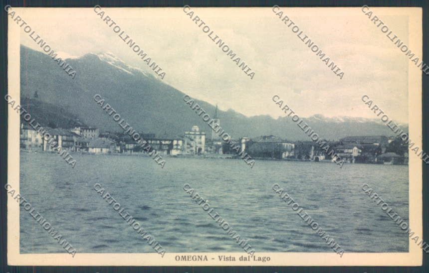Verbania Omegna cartolina ZQ7740 – fronte