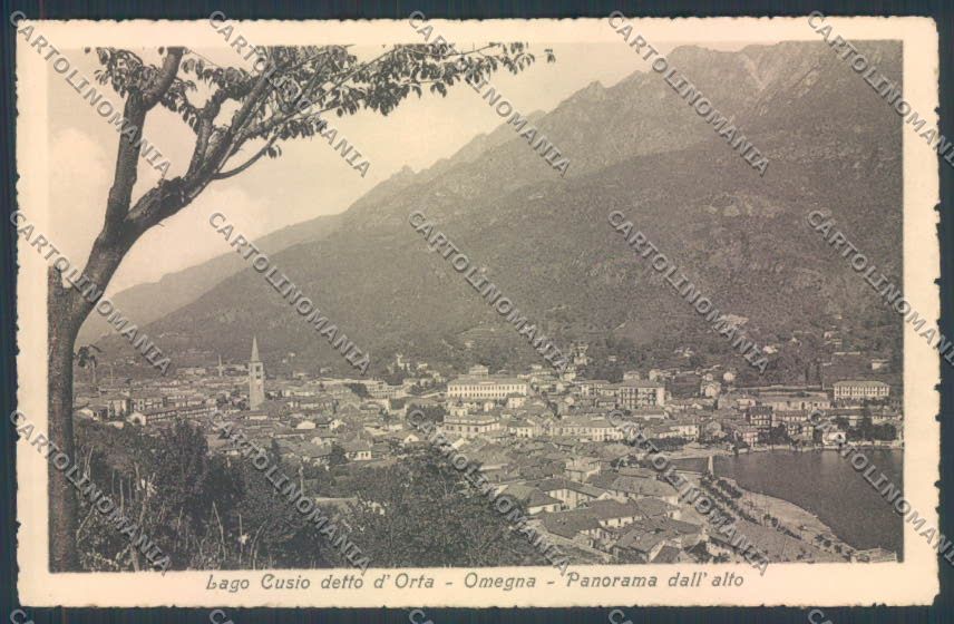 Verbania Omegna cartolina ZQ7742 – fronte