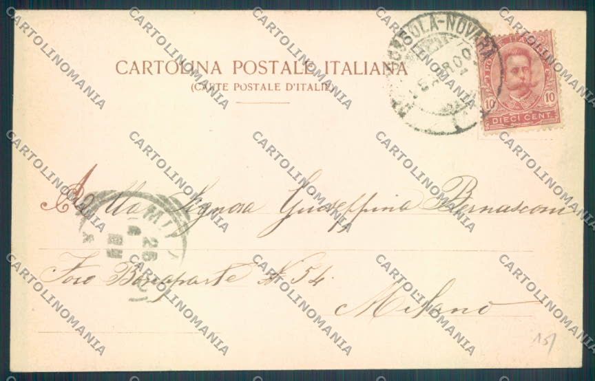 Verbania Omegna cartolina ZQ7746 – retro