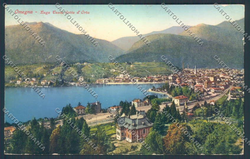 Verbania Omegna cartolina ZQ7754 – fronte