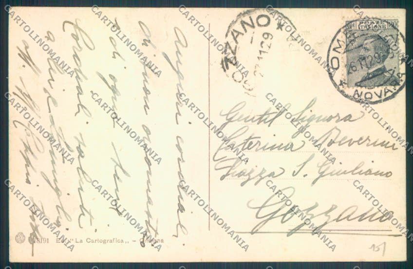 Verbania Omegna cartolina ZQ7754 – retro