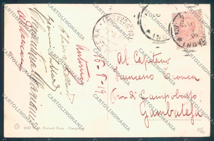 Verbania Omegna cartolina ZQ7762 – retro