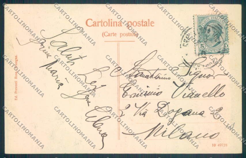 Verbania Omegna cartolina ZQ7764 – retro