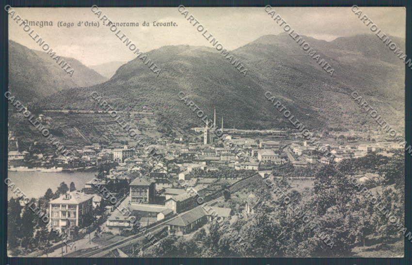 Verbania Omegna cartolina ZQ7767 – fronte