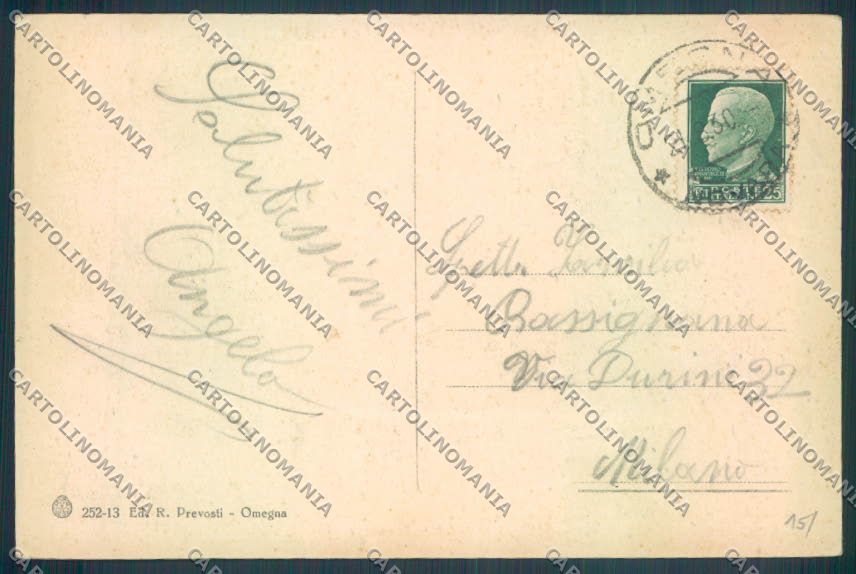 Verbania Omegna cartolina ZQ7772 – retro