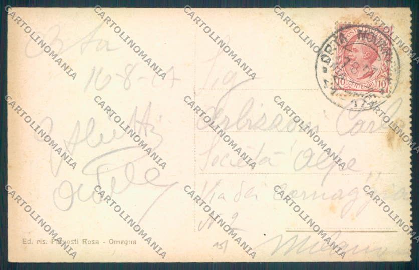 Verbania Omegna cartolina ZQ7775 – retro