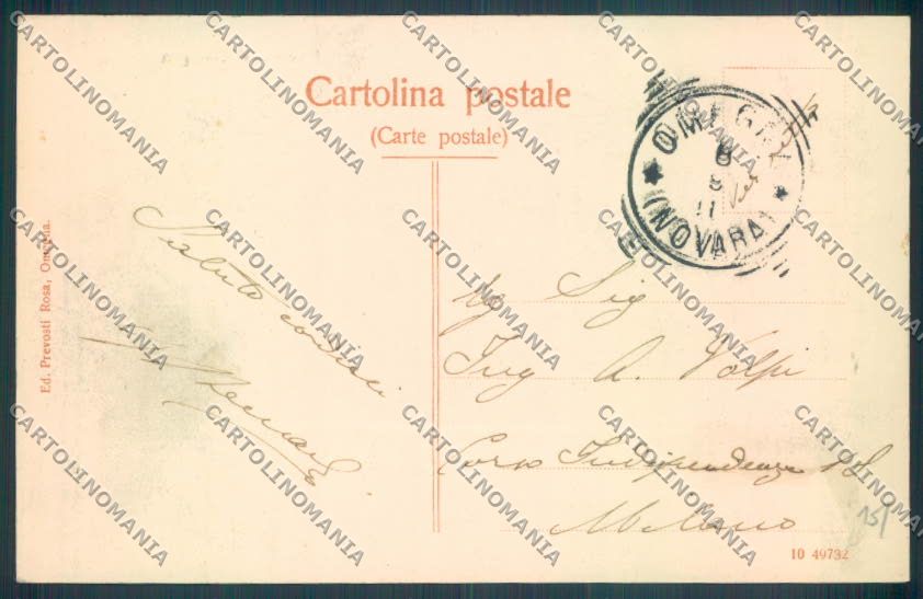 Verbania Omegna cartolina ZQ7776 – retro