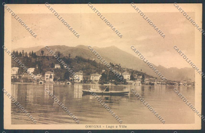 Verbania Omegna Barca cartolina ZQ7781 – fronte