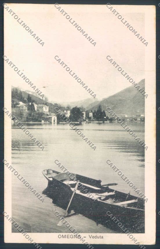 Verbania Omegna Barca cartolina ZQ7785 – fronte