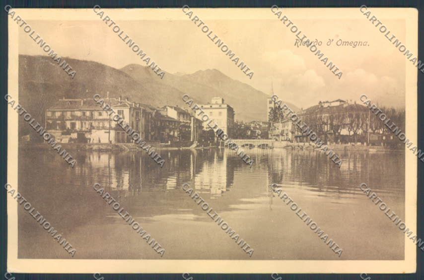 Verbania Omegna PIEGHINE cartolina ZQ7786 – fronte