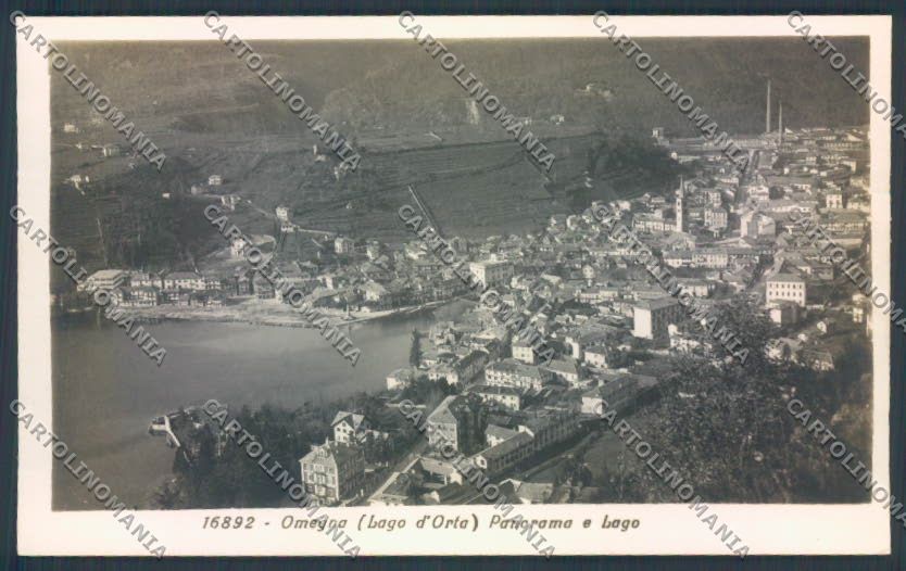 Verbania Omegna Foto cartolina ZQ7788 – fronte