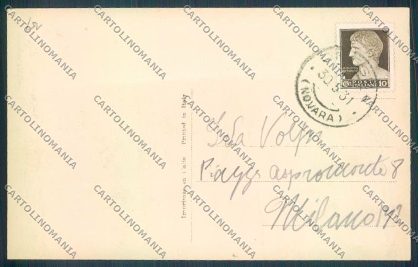 Verbania Omegna Foto cartolina ZQ7788 – retro