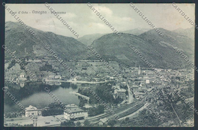 Verbania Omegna cartolina ZQ7792 – fronte