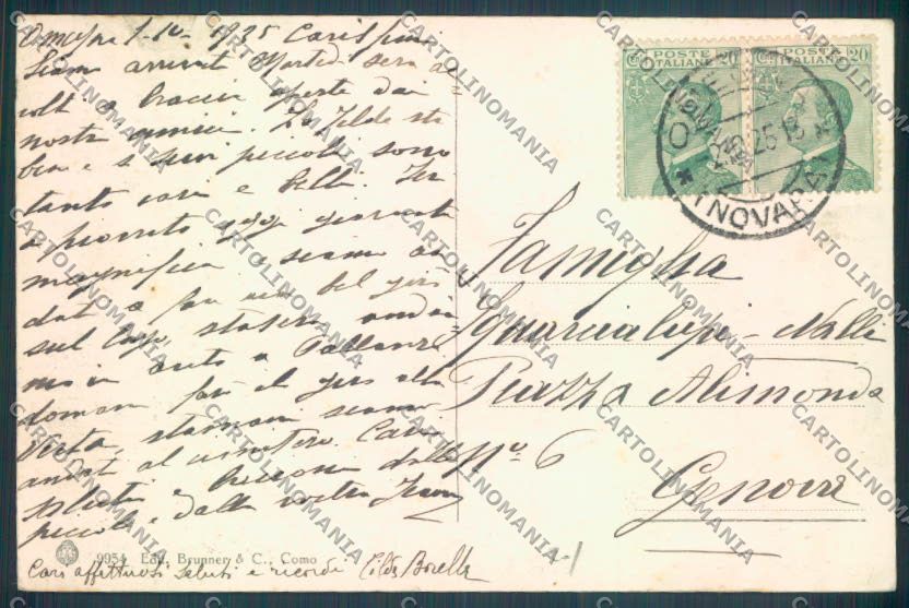 Verbania Omegna cartolina ZQ7792 – retro
