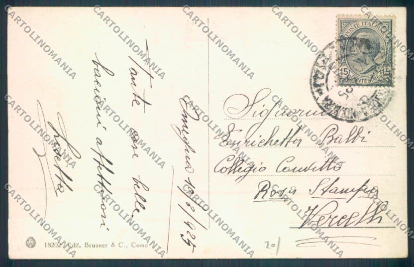 Verbania Omegna cartolina ZQ7793 – retro