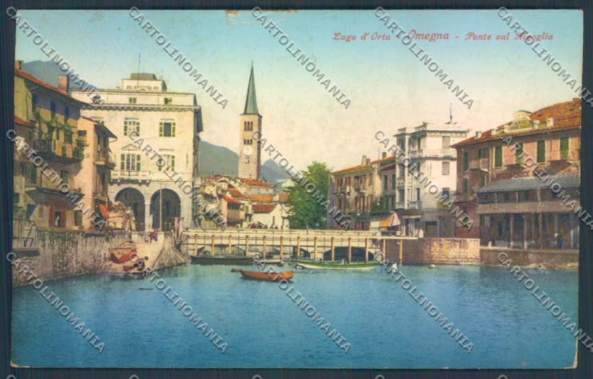 Verbania Omegna STRAPPO cartolina ZQ7801 – fronte
