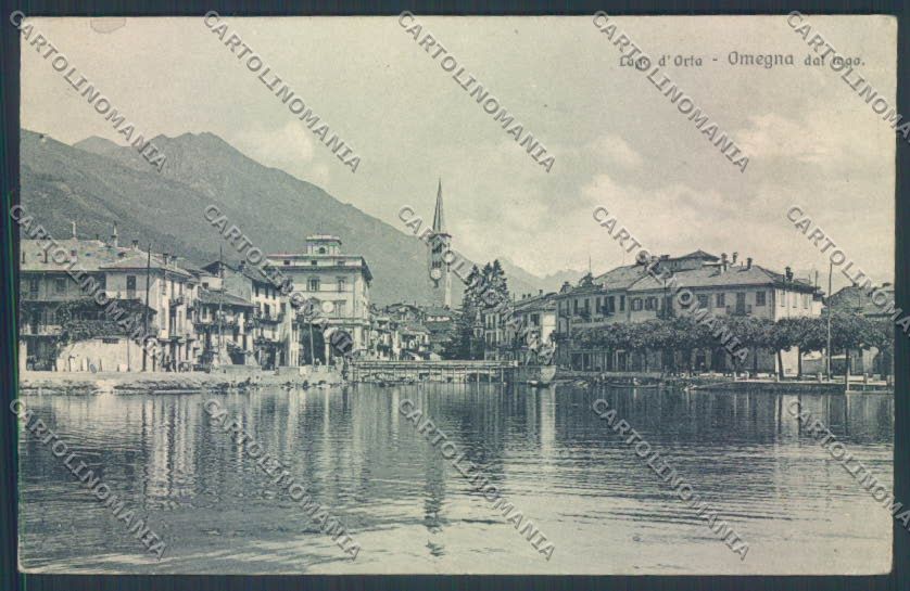 Verbania Omegna cartolina ZQ7802 – fronte