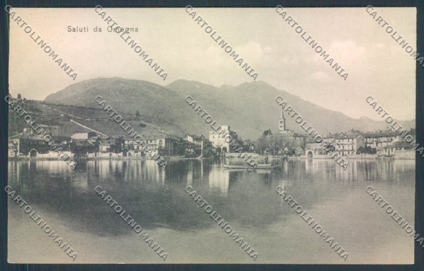 Verbania Omegna cartolina ZQ7803 – fronte