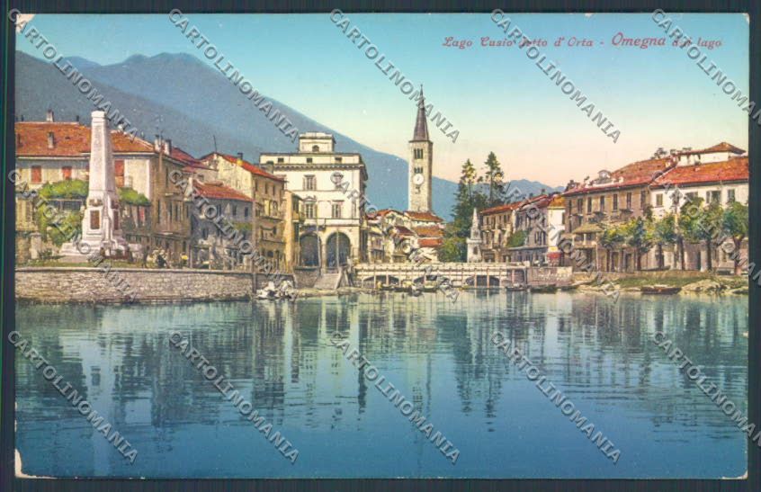 Verbania Omegna cartolina ZQ7808 – fronte
