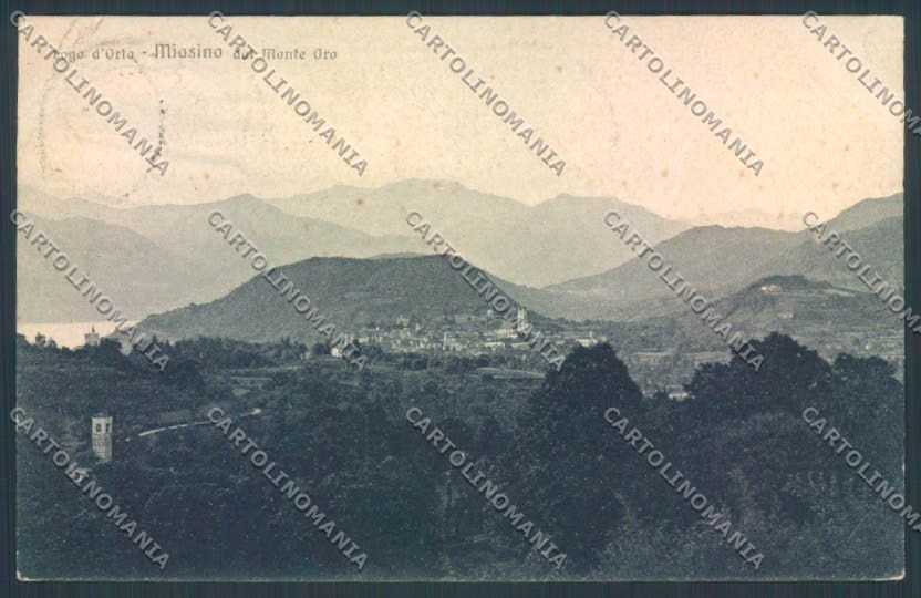 Novara Miasino PIEGA cartolina ZQ7821 – fronte