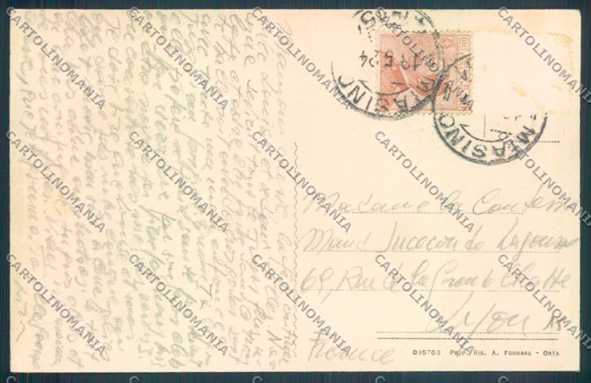 Novara Miasino cartolina ZQ7824 – retro