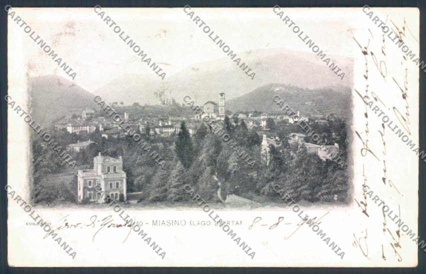 Novara Miasino cartolina ZQ7825 – fronte