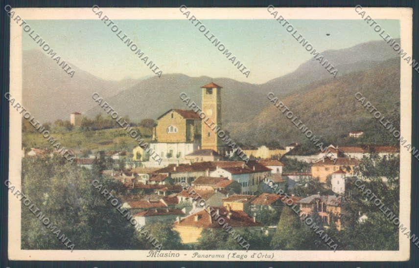 Novara Miasino cartolina ZQ7833 – fronte