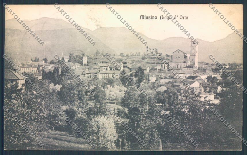 Novara Miasino cartolina ZQ7834 – fronte