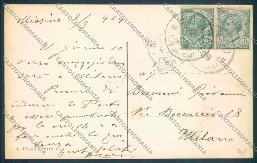 Novara Miasino cartolina ZQ7834 – retro
