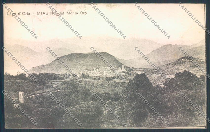 Novara Miasino cartolina ZQ7837 – fronte