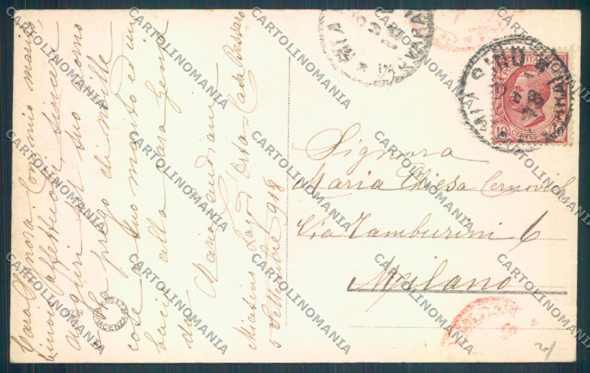 Novara Miasino cartolina ZQ7837 – retro