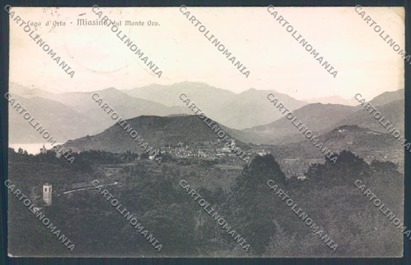 Novara Miasino cartolina ZQ7838 – fronte