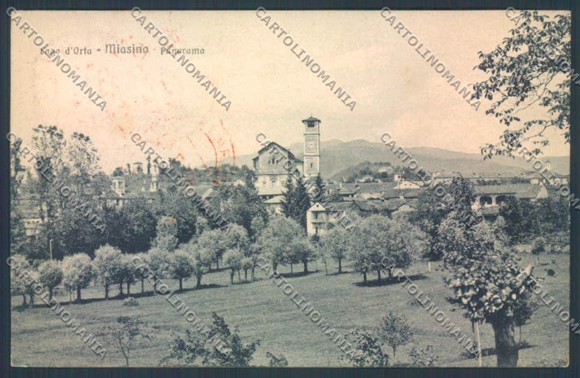 Novara Miasino cartolina ZQ7840 – fronte