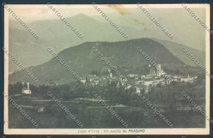 Novara Miasino cartolina ZQ7841 – fronte