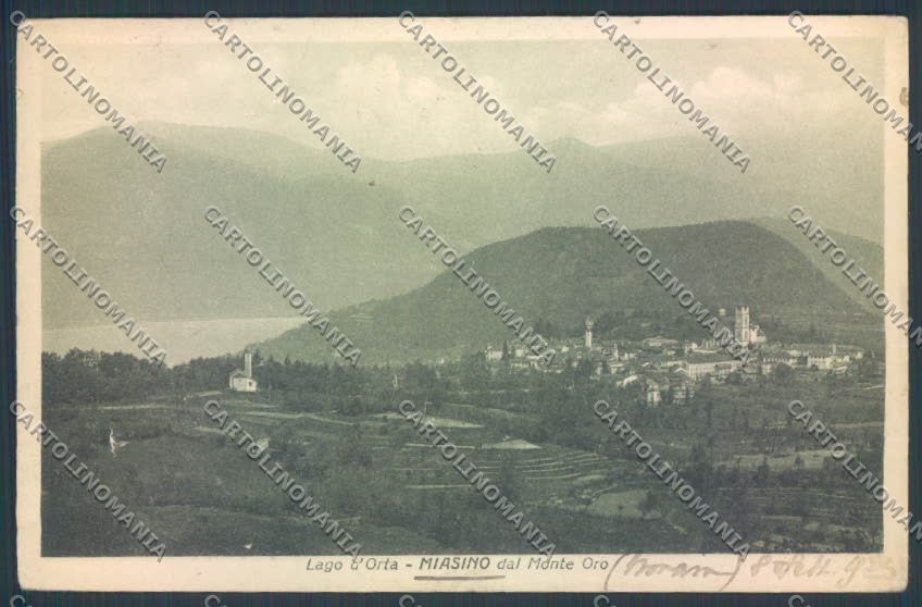 Novara Miasino cartolina ZQ7843 – fronte